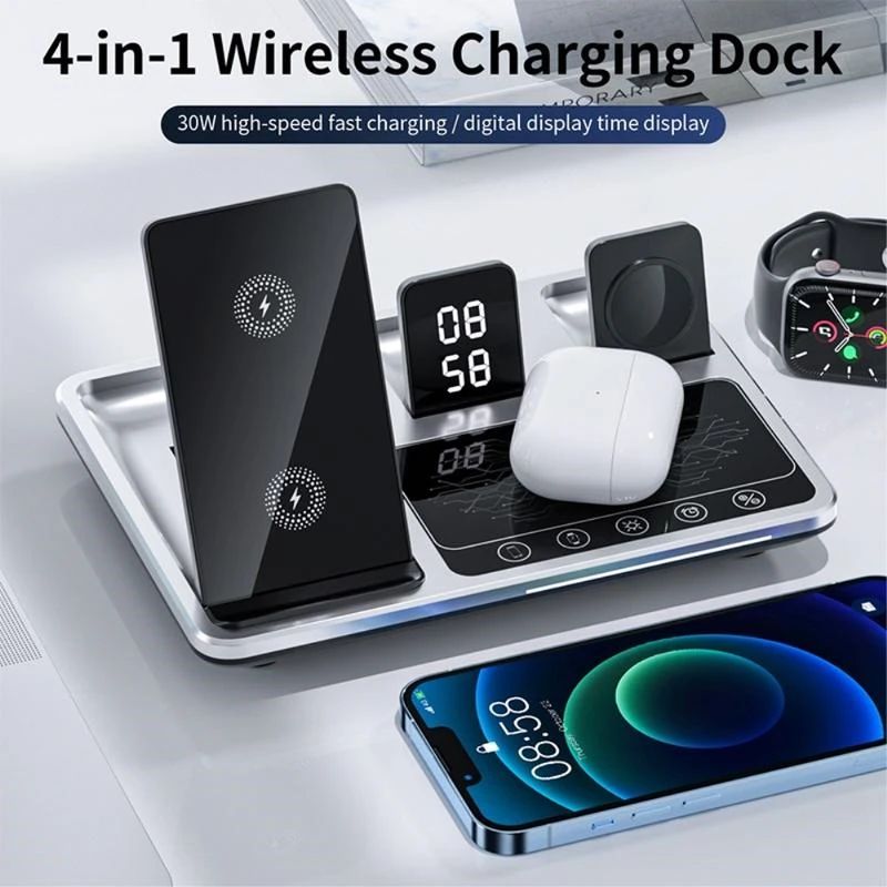 4-in-1 Wireless Charging Dock