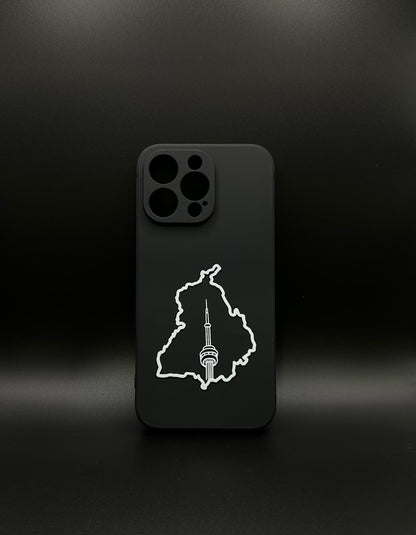 CN Tower map case (Free Hd Glass tempered)