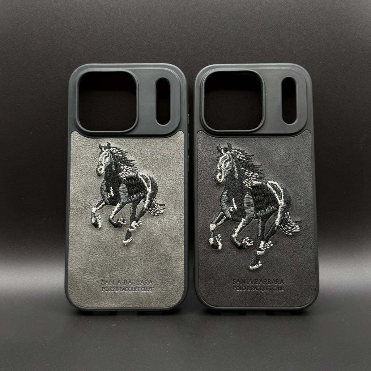 Embossed Horse Leather Case