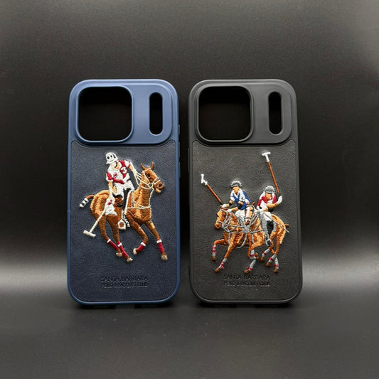 Polo Rider Embroidered Case
